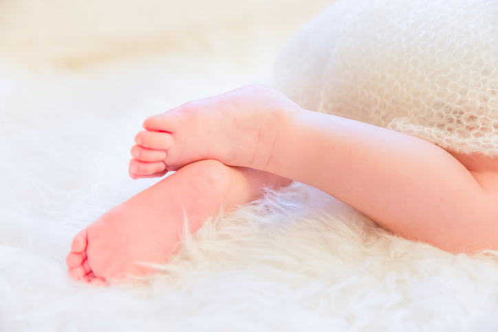 Changing diapers when the baby is asleep