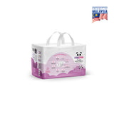 Back of Nappee Premium Premie Baby Diapers product pack