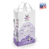 Nappee Premium Baby Diapers product pack with skin-friendly diaper features and Product of Malaysia label