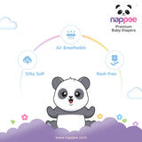 Soft and breathable comfort features of Nappee Premium Baby Diapers